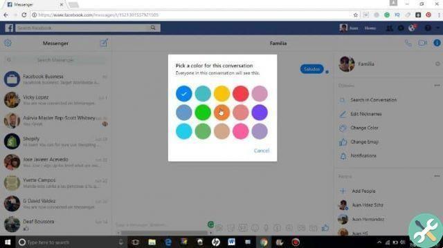 Como criar ou criar um grupo de bate-papo do Facebook no computador