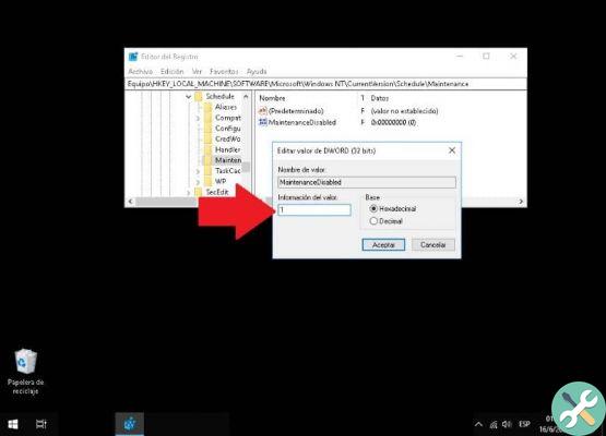 How to disable or remove automatic maintenance in Windows 10?