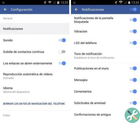 How to disable or disable birthday notifications on Facebook