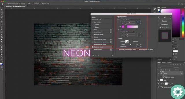 Como fazer efeito de luz neon em uma imagem no Adobe Photoshop cc - Rápido e fácil