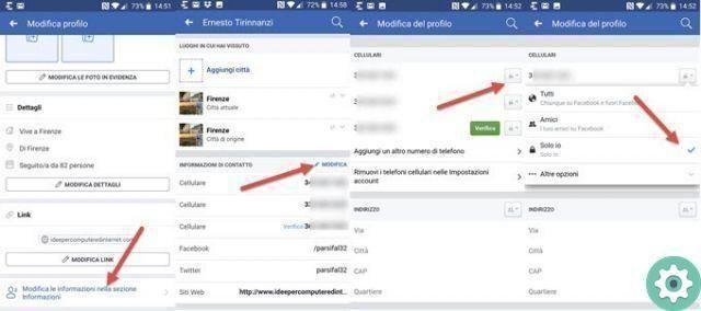 How to add a phone number to my facebook account