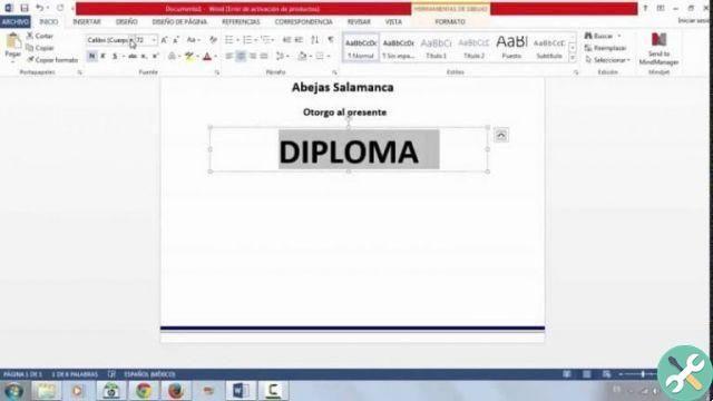 How to create a certificate or diploma in Word step by step