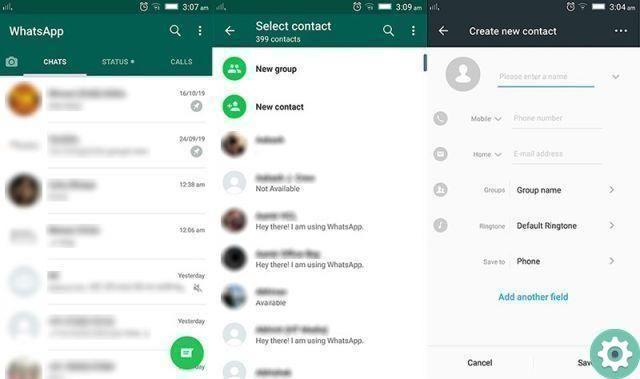 How to add contacts to WhatsApp from another country