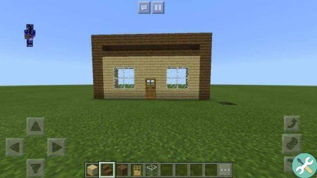How to build or build a wooden house in Minecraft step by step