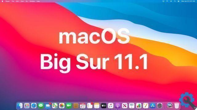 Mise à jour MacOS Big Sur 11.1