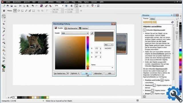 Como criar e editar com o pincel Image Sprayer usando o Corel Photo Paint