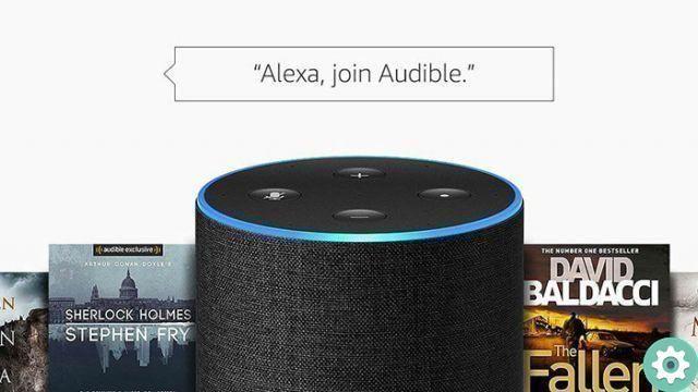 Como ouvir audiolivros audíveis com Alexa