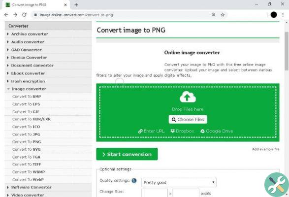 Comment convertir gratuitement un fichier ODG en PNG ou JPG en ligne
