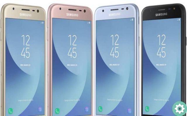 How to delete the model code on my Samsung Galaxy J3, J5 and J7 mobile