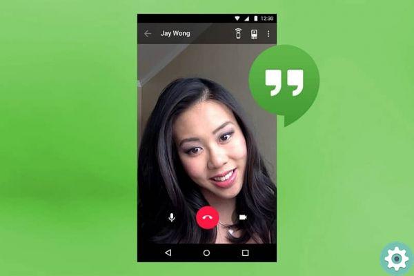 How can I make a video call with Hangouts