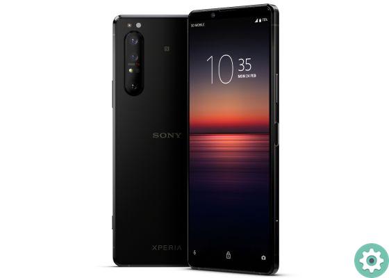 Download the wallpapers of the new Sony Xperia 1 II