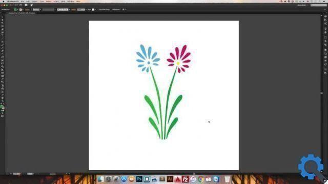 How to change and paint the colors of an object in Adobe Illustrator