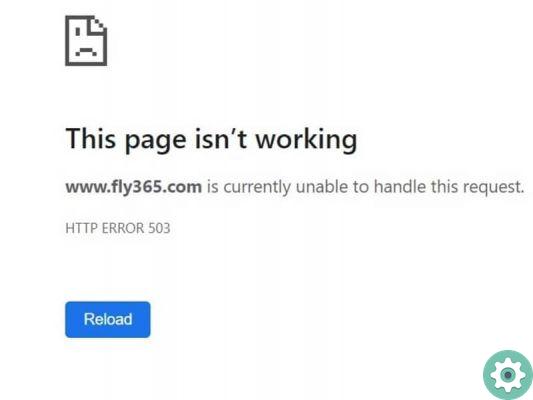 What does it mean and how to fix the HTTP 503 error? Quick and easy