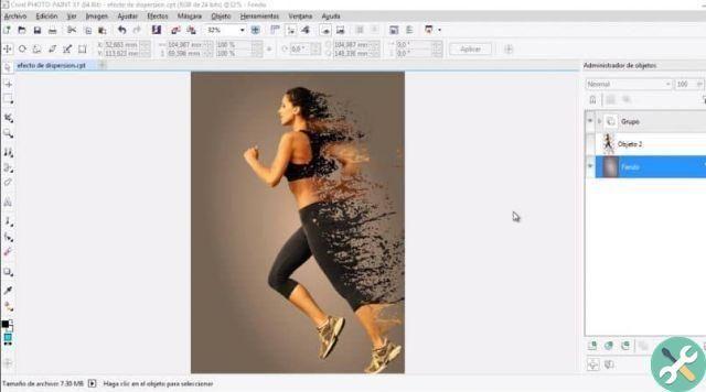 How to create a scatter effect using Corel Photo Paint - Very easily