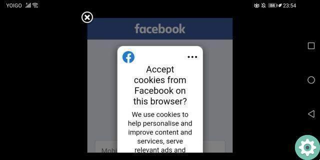 Problem accepting Facebook cookies in CoD Mobile solution
