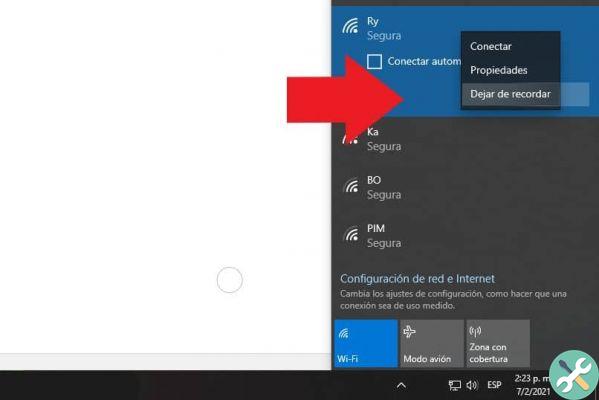 How to delete a saved WiFi network connection in Windows 10, 8 and 7 from CMD