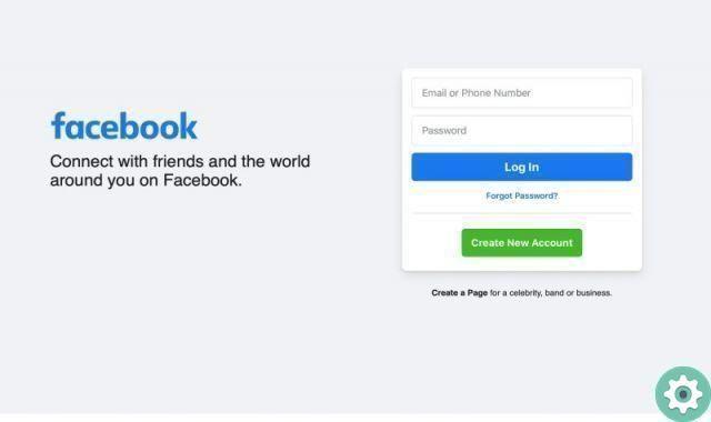 Crie uma conta no Facebook sem nome real