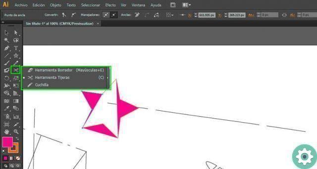 Comment utiliser les outils Ligne, Forme simple, Stylo, Gomme, Ciseaux et Couteau dans Adobe Illustrator