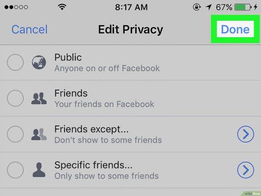 How to put my facebook profile picture private