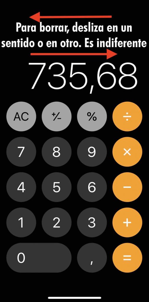 Cinco truques para a calculadora do iPhone