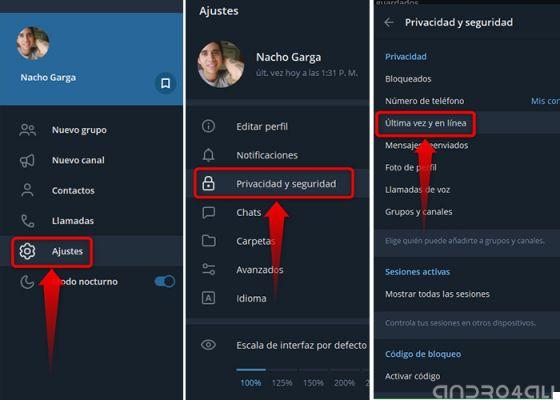 Stealth mode of telegram: the trick to hide that you are online