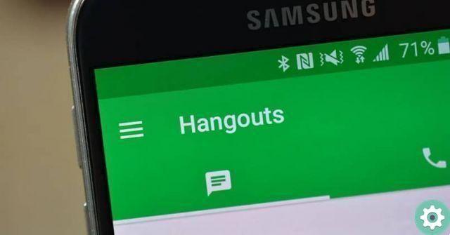 How can I delete or delete a message in Hangouts