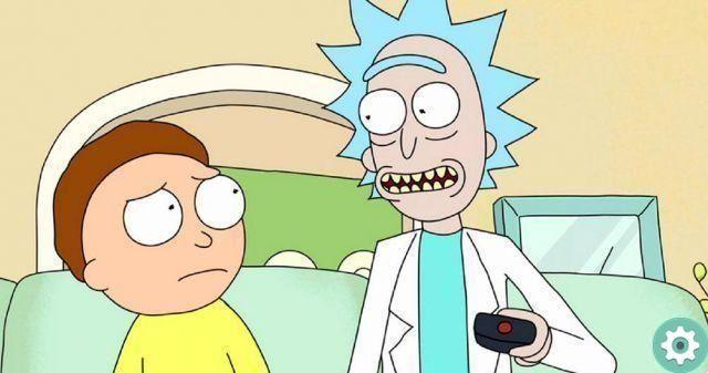 Série 4 Très similaire à Rick et Morty que vous pouvez voir dans HBO