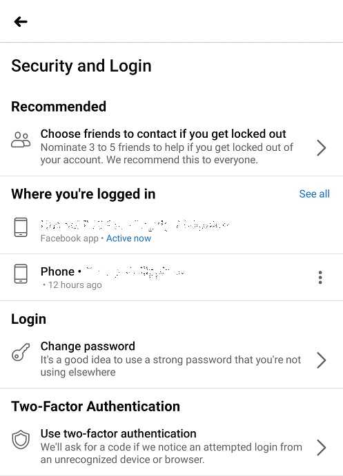 How to detect if they are accessing your Facebook account
