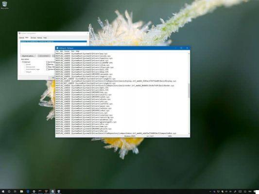 How to enable or enable the startup log file when Windows 10 starts
