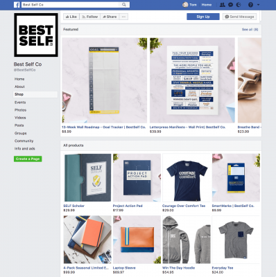 How to create a shop on Facebook