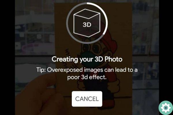 How to take 3D photos to upload to Facebook from your mobile