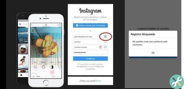 How to create an account on Instagram if you don't let me? - Quick and easy