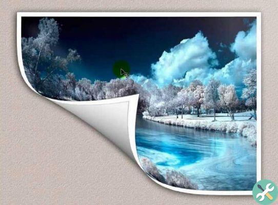 How to make a photo corner fold effect using Corel Photo Paint