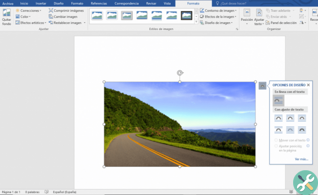 How to insert or insert background image and watermark in Word