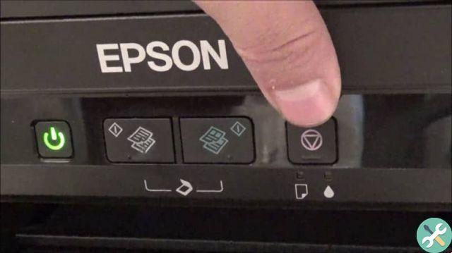How to disable or ignore the Epson message indicating that the ink is out