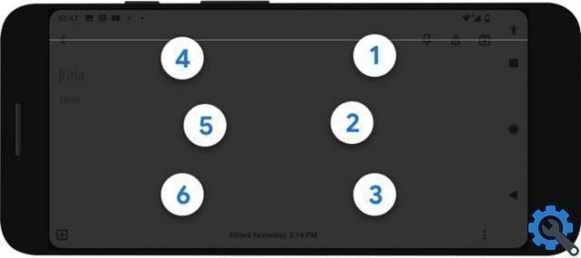 Como ativar o teclado Braille em telefones Android