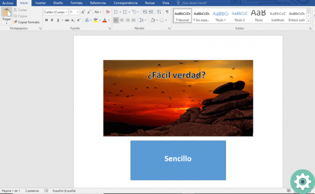 How to write or insert text on a picture in Word - Very easy