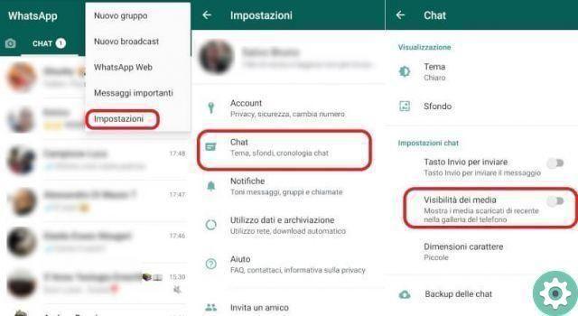 Why WhatsApp photos are not saved in Gallery solution?