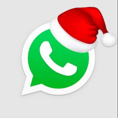 Trick: how to put a Christmas hat on the WhatsApp icon
