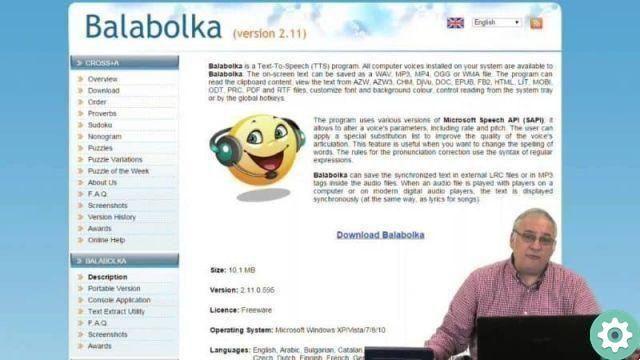Comment télécharger la dernière version de Balabolka et convertir du texte en audio - étape par étape