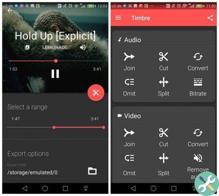 Como editar áudio e vídeo em telefones Android com o aplicativo AppTimbre