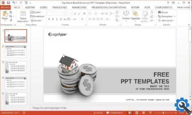 How to create and save a PowerPoint template