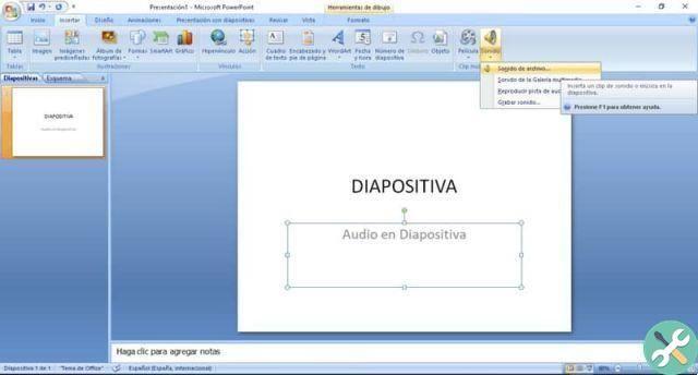 How to insert music and audio on a PowerPoint slide