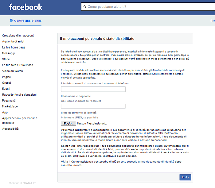 How to recover or reactivate Facebook account