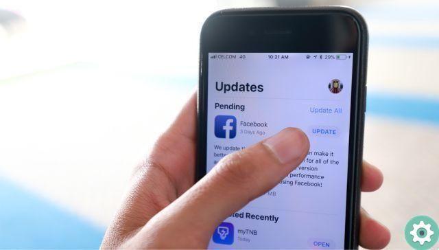 How to update Facebook