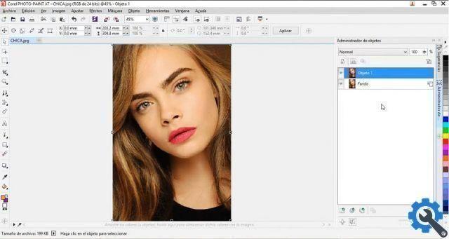 How to fix the blurry look of a photo with Corel Photo Paint - Very easy