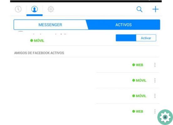 What does it mean to be active on Facebook Messenger?