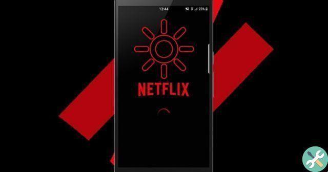 How to change the brightness of the Netflix app without changing your mobile