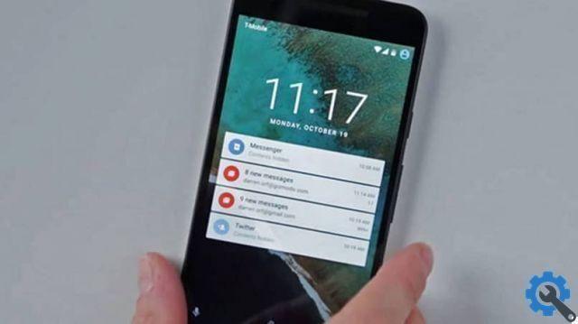 How to activate notifications on the lock screen of Android devices