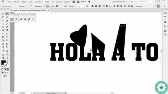 How to transform or convert text to vector with Photoshop
